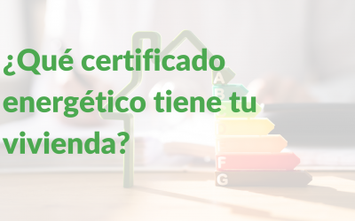 certificado de eficiencia energética de clase E